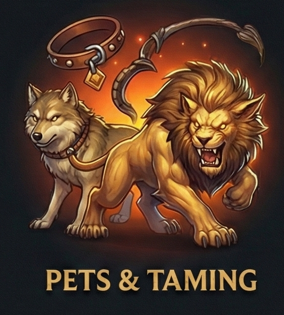 Ícone Pets & Taming